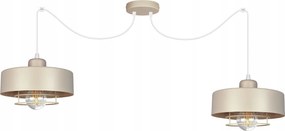 Mennyezeti függőlámpa csillár Pók Loft Spiro bézs mennyezeti lámpa asztal