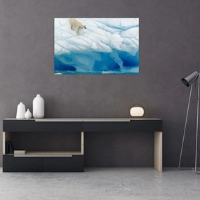Kép - Jegesmedve (90x60 cm)