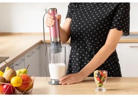 Sencor - Botmixer 4in1 1200W/230V rozsdamentes acél/rózsaszín