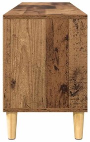 TV szekrény fiókkal Régi fa 150 x 30 x 45 cm Faanyag