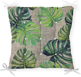 Green Banana Leaves székpárna, 40 x 40 cm - Minimalist Cushion Covers