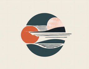 Poszter 65x50cm Csendes mély árnyalat