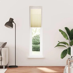 pliszírozott redőny krém 40x200 cm szövetszélesség 39,4 cm
