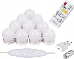 Led tükör világítás 3000-6500K Cct távirányító Makeup