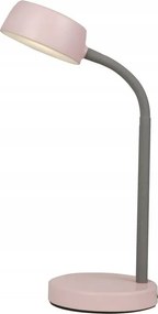Led asztali lámpa Berry 4,5W 350lm 4000K IP20 rugalmas kar, rózsaszín
