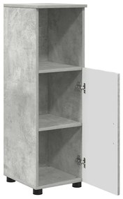 Fürdőszoba bútor szett 3 pcs Beton szürke 76.5 x 35 x 64 cm