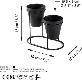 Virágtartó, Ø9 cm – GED-015-A