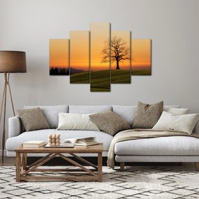 Naplemente a réten képe (150x105 cm)
