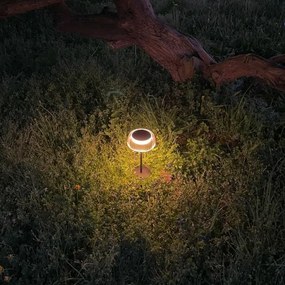 Zuma Line DT33111-LED solar lámpa BLUET LED/2,5W/2000mAh IP44 fekete