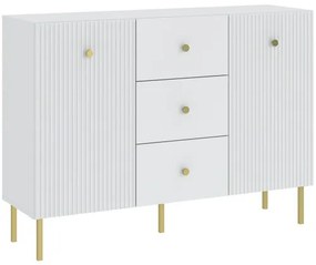 Komód Fehér Színben. VIENA CABINET 135 cm.