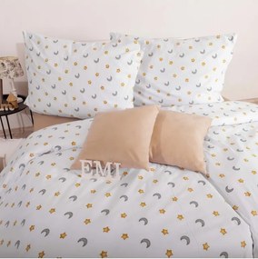 EMI Moonlight pamut ágyneműhuzat, Gyerekgarnitúra 90x130 + 45x65