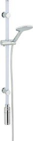Warm White világító LED zuhanypanel tusolófejjel, hosszúság 94 cm - Wenko
