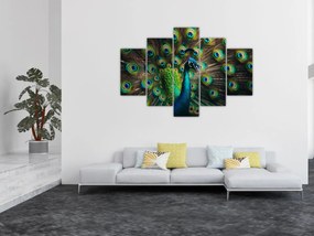 Kép – Pávatoll (150x105 cm)