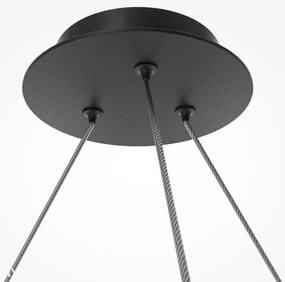 Maytoni MOD317PL-06B - Csillár zsinóron BALANCE 6xG9/40W/230V fekete