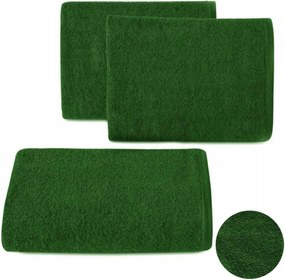 Fürdőlepedő 70X140CM Pamut Sötétzöld /lengyel Termék