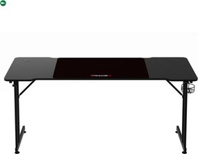 NERO karbon gamer asztal 140 × 60 cm