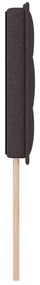 Fejtámla Vonal Design Sötétbarna 160 cm Szövet