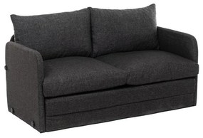 2 személyes kanapéágy Saga XL 2-Seater - Sötét Szürke