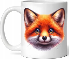 Őszi Bögre 330ml Kávé Ajándék Őszi Róka Csomagolás