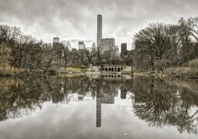 Poszter 66,5x46,5cm Alsó-Manhattan panoráma a Central Parkból 2, Assaf Fra