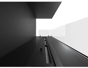 InFire - Sarok BIO kandalló 110x45 cm 3kW fekete