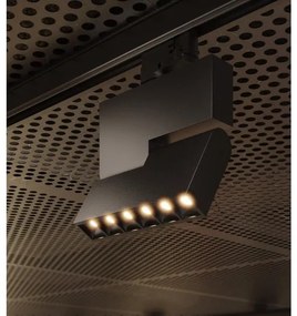 Lámpa Mennyezeti lámpatest SIERRA 18W 1620lm, AC220-240V, 50/60 Hz, PF>0,9, Ra≥80, IP20, IK08,4000K, 48°, fekete