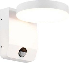 Projektor Homlokzati lámpatest V-tac 17W Led Mozgásérzékelő Kerek Fehér IP65