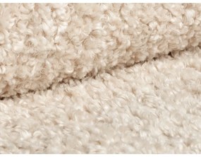 Bézs buklé puff Dia – Micadoni