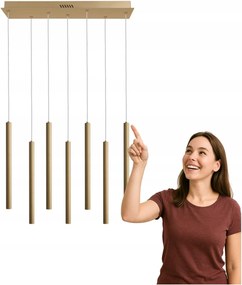 Led függőlámpa 35W Valdes PND-22302-7-GD Italux