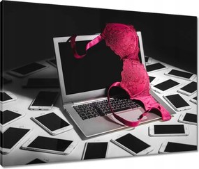 Vászonkép 80x60 Borotválkozás Akt Meztelenség Szex