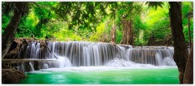 Fotótapéta flizelina 211x91 Vízesés Thaiföldön