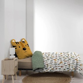 Egyszemélyes pamut gyerek ágyneműhuzat 140x200 cm Tigry – douceur d'intérieur