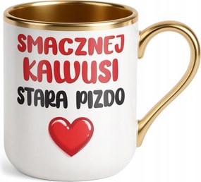 Prémium Bögre Arany Ízletes Kávé Régi Piz*o Vicces Ajándék