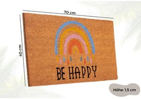 Kókuszrost lábtörlő 40x70 cm Be Happy – Hanse Home