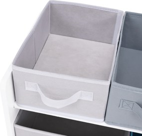 Rendszerező/Polcállvány játékokhoz, sokszínű/minta, DARLING TYP 2