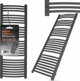 Fürdőszobai Radiátor Létra radiátor Slim Létra 1600 x 570 Antr 2G-T