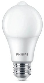 Philips A60 E27 LED körte fényforrás, 8W=60W, 2700K, 806 lm, 280°, 220-240V