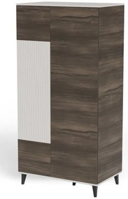 Random 2 S-1 szekrény kasmír/dió