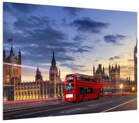 Londoni bus képe (70x50 cm)