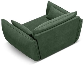 Sötétzöld fotel Vanda – Mazzini Sofas