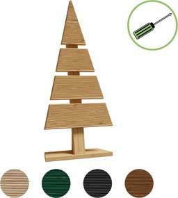 Vörösfenyő karácsonyfadísz Diy Natúr 59 x 27 cm