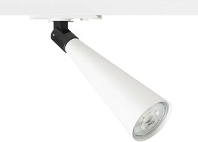 RENDL ALEXIS pro jednookr. lištu bílá/černá 230V LED GU10 5W