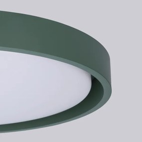 Brilagi - MATTEO dimmelhető LED lámpatest, 48 W, 230 V, 3000-6500 K, Ø 41 cm, zöld, távirányítóval