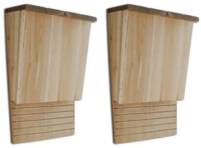 Denevér ház készlet 2 db 22 x 12 x 34 cm