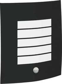 vidaXL Kültéri Fali Lámpa Fekete 23.5 x 9 x 26 cm