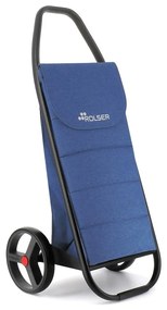 Gurulós bevásárlótáska 53 l Com Tweed Polar Black Tube – Rolser