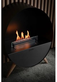 Planika Bubble Fali &amp; Floor BEV - BIO kandalló távirányítással 72,6x65 cm 2,5kW