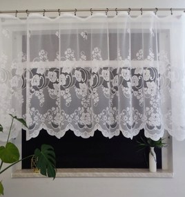 Mg Függöny jacquard 300x120 kész Helga szalaggal lengyel