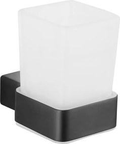 Mexen Pavo fekete fogmosó pohár - 7030438-70