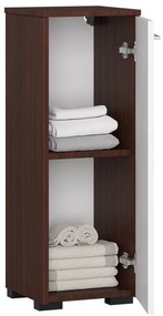 Fürdőszoba szekrény Farid Típus 1 (wenge + fehér). 1069781
